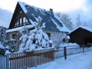 Unser Haus im Winter